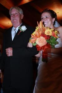 At my wedding - October 3, 2009